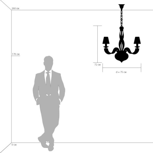 Подвесная люстра Osgona Alveare 702104