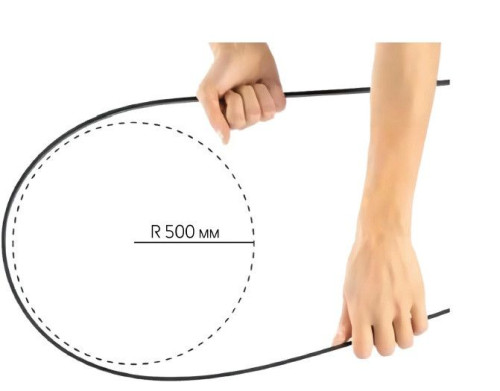 Гибкий шинопровод Italline IT010 IT010-4010 black