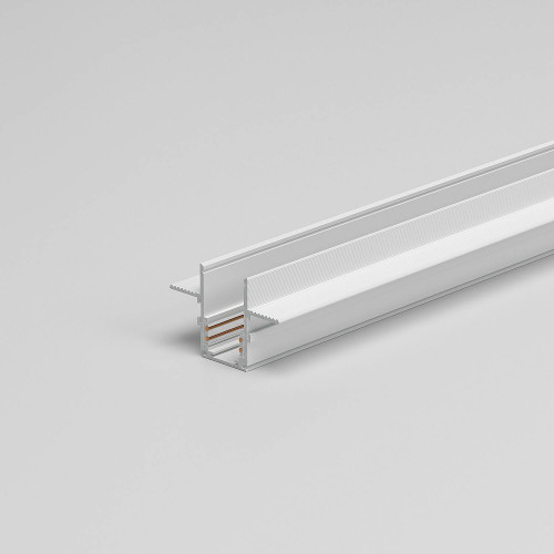 Шинопровод Elektrostandard Slim Magnetic Slim Magnetic Шинопровод встраиваемый под ГКЛ 12,5мм (белый) (2м) 85207/00