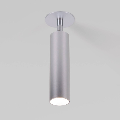 Встраиваемый светильник Elektrostandard Diffe Diffe серебряный 8W 4200K (25040/LED)