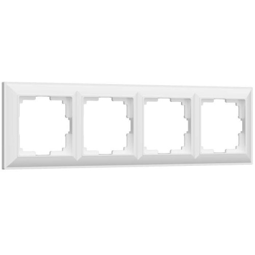 Рамка Werkel W0042201/ Рамка на 4 поста Fiore (белый)