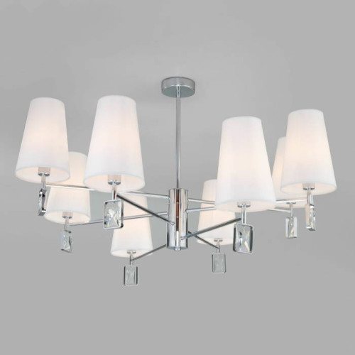 Потолочная люстра Eurosvet Milazzo 60137/8 хром