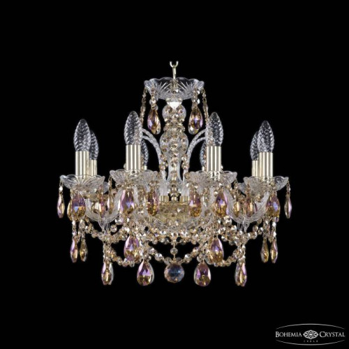 Подвесная хрустальная люстра 1411 Bohemia 1411/8/141 G R777