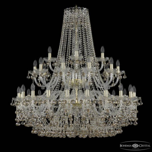 Подвесная хрустальная люстра 1409 Bohemia 1409/20+10+5/400/2d G K721