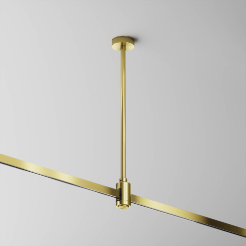 Крепление потолочное Medium одинарное 300мм Flarity Maytoni Accessories for tracks Flarity TRA158C-S1-BS