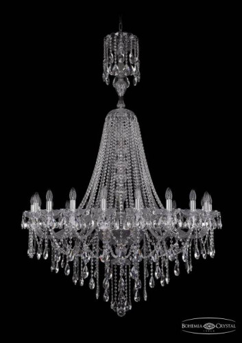 Подвесная хрустальная люстра 1415 Bohemia 1415/20/400/XL-173 Ni