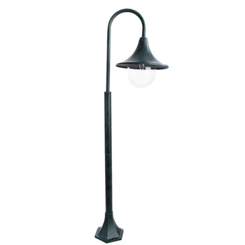 Столб фонарный уличный Arte Lamp MALAGA A1086PA-1BG