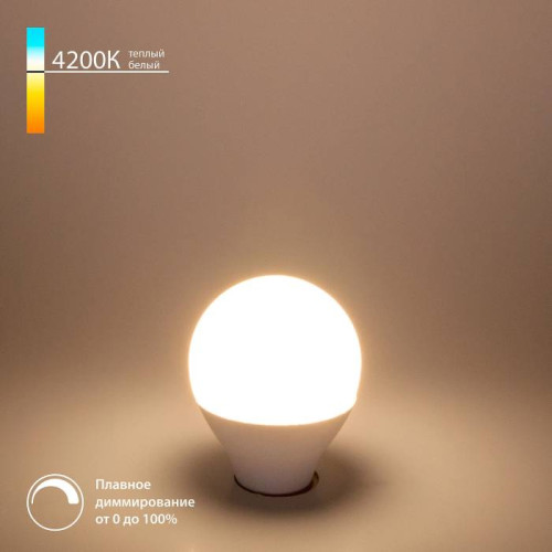 Светодиодные лампочки Elektrostandard Dimmable 7W 4200K E14 (G45) (BLE1449) (E14)  (7Вт)  (4200K) 