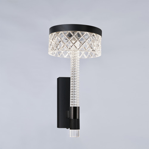 Настенное бра Delight Collection Diamond cut MB21020075-1A matt black