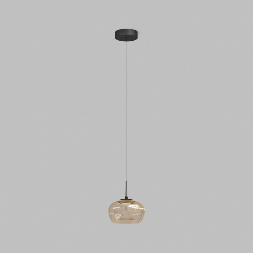 Светильник подвесной Denkirs Floa DK6741-BK+AM