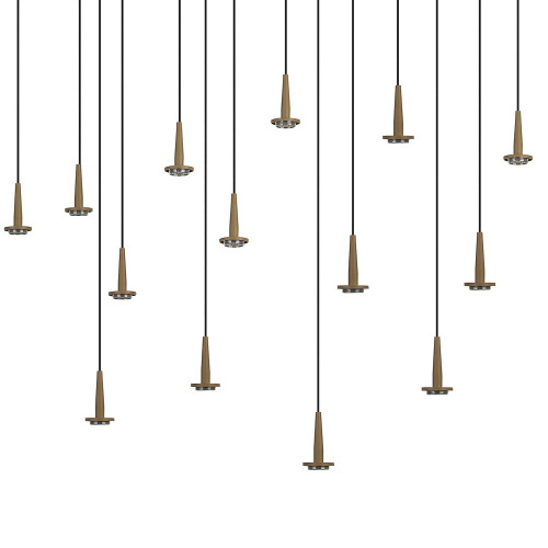 Люстра подвесная БЕЗ плафонов (14) Mantra Andromeda 8936