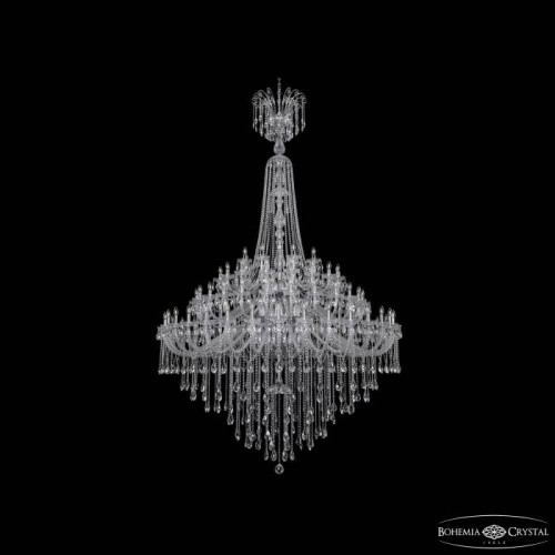 Подвесная хрустальная люстра 1415 Bohemia 1415/32+24+16+8/700/XL-320/3d G