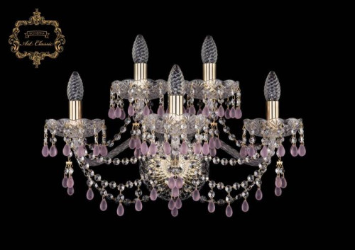 Настенное бра Art Classic 10.24.3+2.200.XL.Gd.V7010