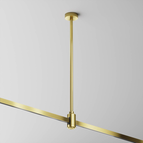 Крепление потолочное Medium одинарное 360мм Flarity Maytoni Accessories for tracks Flarity TRA158C-SL1-BS