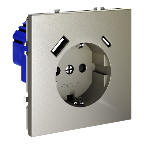Розетка (Шелк) Voltum Voltum S70 VLS040504