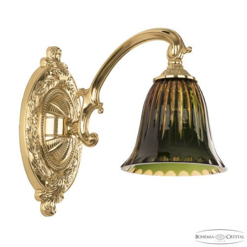 Настенное бра Bohemia 7209 7209B10/1/175 G P2 D Amber-Green/H-1K