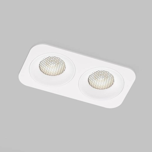 Встраиваемый светильник Elektrostandard Tetro 15277/LED 20W 4000K белый IP44