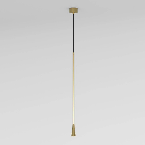 Светильник подвесной Elektrostandard Vist 50312 LED 7W 3000K латунь