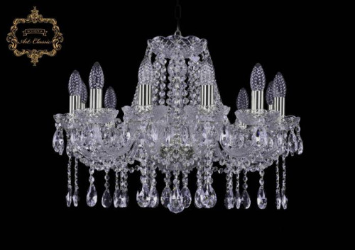 Подвесная хрустальная люстра 11.12 Art Classic 11.12.12.195.Gd.Sp