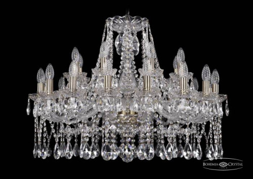 Подвесная хрустальная люстра 1413 Bohemia 1413/16+8/300 Pa