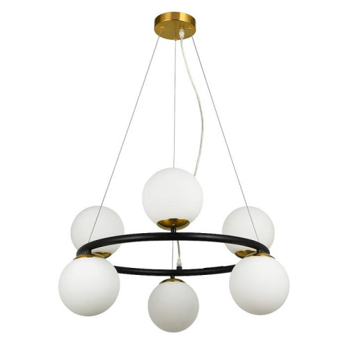 Подвесная люстра Arte Lamp Alcor A2224SP-6BK