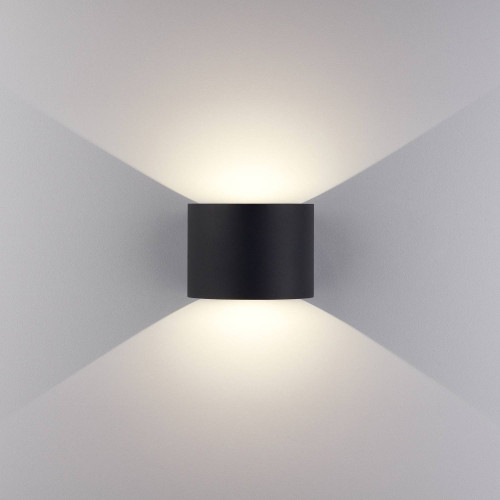 Уличный настенный светильник Elektrostandard 1518 1518 TECHNO LED BLADE черный