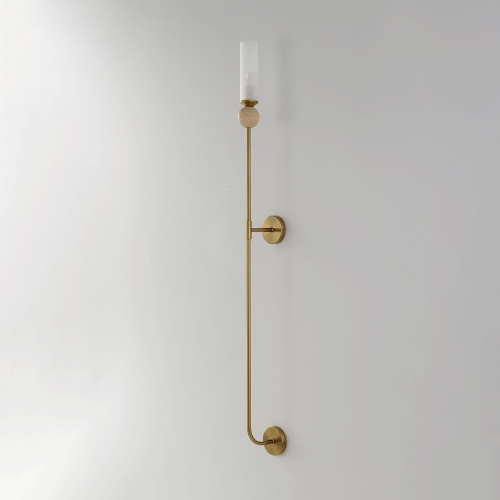 Настенное бра Crystal Lux Simply SIMPLY AP1.2 BRASS