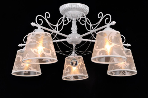 Потолочная люстра Natali Kovaltseva Tenderly TENDERLY 75060/5C WHITE