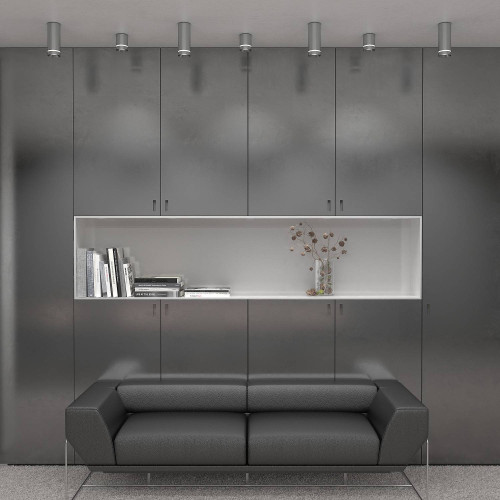 Накладной светильник Elektrostandard Topper DLR021 9W 3000K черный матовый