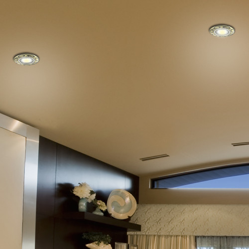 Встраиваемый светильник с узорами Grain 370290 Novotech