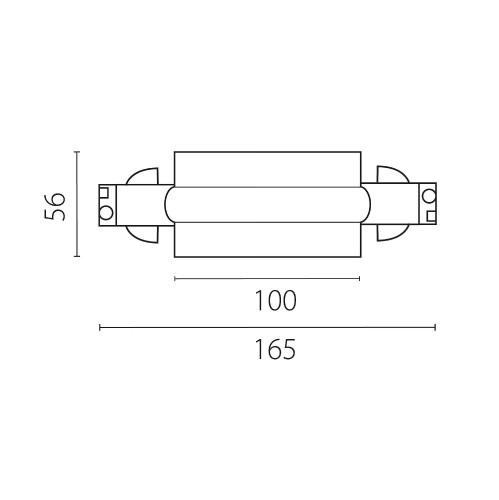 Коннектор для шинопровода Lightstar Quattro 503187-RPS