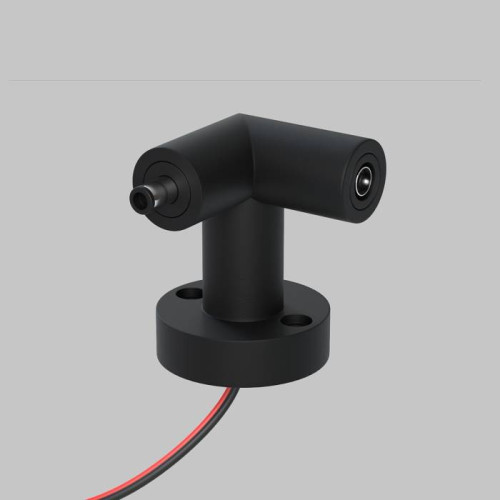 L-соединитель (R) настенно-потолочный монтаж 24В с проводом осветительной системы THIN&SMART Черный IL.0060.4006-W-BK