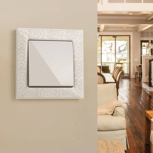 Выключатель Werkel Встраиваемые механизмы слоновая кость W1110003/ Выключатель одноклавишный (слоновая кость)