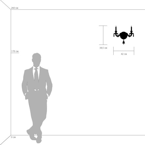 Настенное бра Osgona Campana 716624