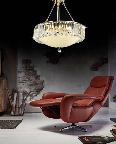 Подвесная хрустальная люстра  Lumina Deco DDP 5882-50D