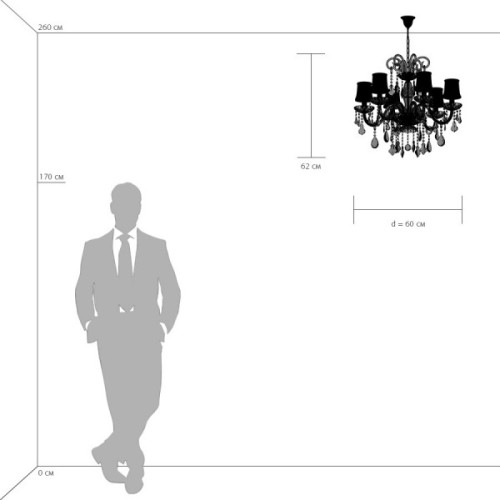 Подвесная хрустальная люстра Nativo Osgona 715067