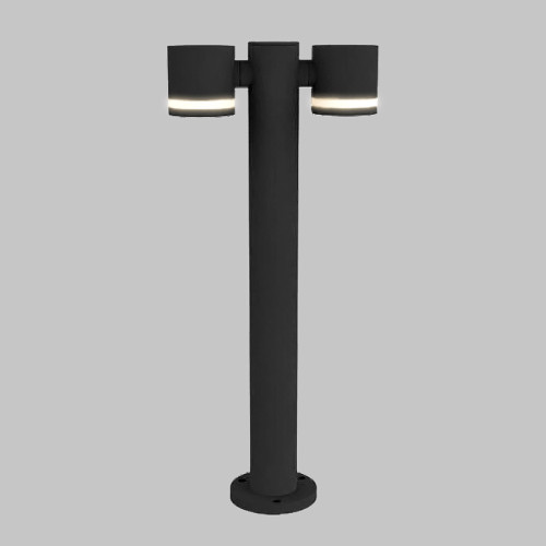 Светильник ландшафтный GX53 2*12W L600мм Черный 220V IP54 IL.0014.0018-2-L600-BK