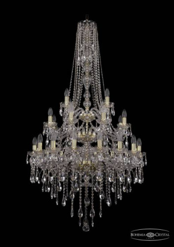 Подвесная хрустальная люстра 1415 Bohemia 1415/16+8+4/300/h-155/3d G