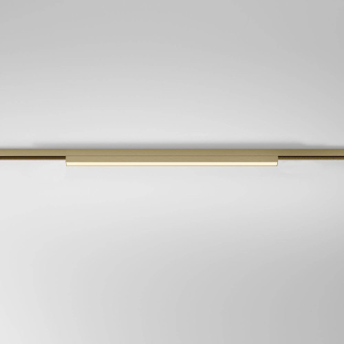 Трековый светильник Elektrostandard Line Magnetic Brass Line Трековый светильник 12W 3000K (латунь) 85526/01
