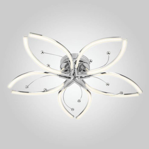 Потолочная светодиодная люстра Fiona Eurosvet 90056/5 хром