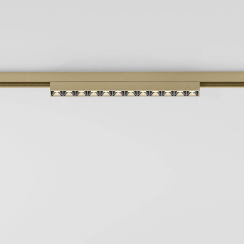 Трековый светильник Elektrostandard Line Magnetic Brass Line Трековый светильник 10W 3000K (латунь) 85528/01