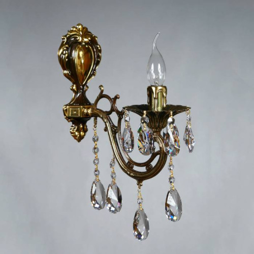 Настенное бра Ambiente Aria 8818/1 PB Tear drop