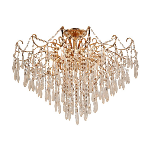 Потолочная люстра ЭкономСвет 50102 50102/9FGD WT