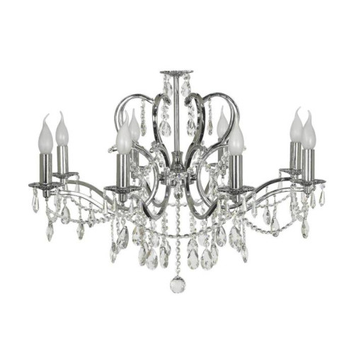 Подвесная хрустальная люстра Pisani Arti Lampadari Pisani E 1.1.8.601 N