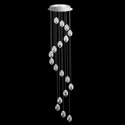 Люстра каскадная Delight Collection Terrene MD13003023-18A chrome