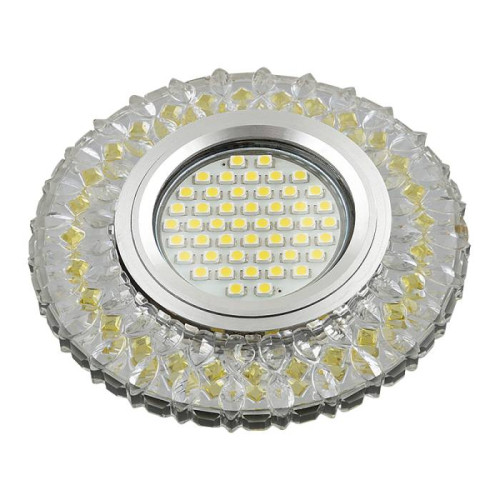 Встраиваемый светильник Fametto Luciole DLS-L138 GU5.3 GLASSY/GOLD