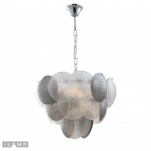 Подвесная люстра iLamp Rivoli 15617-9 CR+MULT