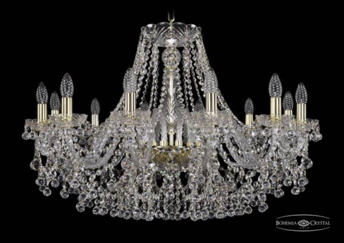 Подвесная хрустальная люстра 1409 Bohemia 1409/12/300 G