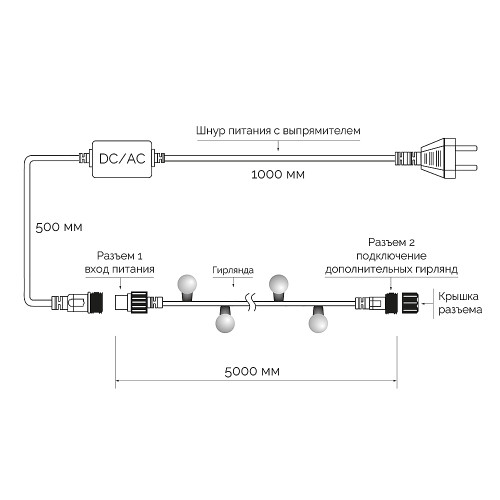 Гирлянда Arlight 025566