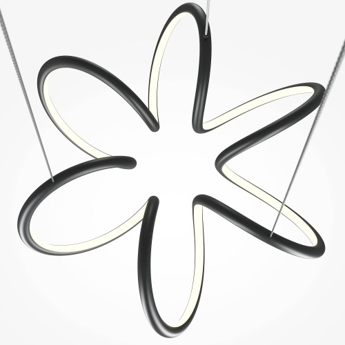 Подвесная люстра Maytoni Curve MOD241PL-L60BK